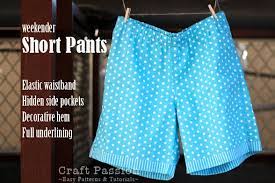 Check spelling or type a new query. Short Pants Free Sewing Pattern Tutorial Craft Passion