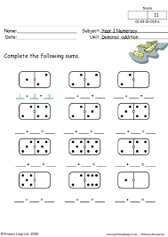 Free printable math worksheets hub page. Tremendous Free Printable Maths Worksheets Ks1 Uk Primaryleap Dominos Addition Worksheet Year Primary Resources Adding 5th Grade And Jaimie Bleck