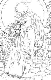 Robot Check Unicorn Coloring Pages Fairy Coloring Pages Forest Coloring Book