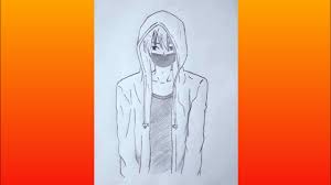 10 cute anime guys easy anime drawing ideas for beginners in. Drawing Of A Cute Anime Boy Wearing Hoodie Pencil Drawing Speed Drawing Youtube