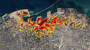 Search, discover and share your favorite beirut explosion gifs. Nasa Advanced Rapid Imaging Satellite Maps Blast Damage Beirut Explosion Aftermath