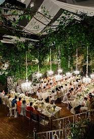 Real Weddings Indoor Garden Wedding Best Wedding Venues Garden Theme Wedding