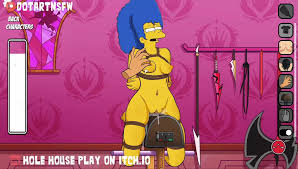 Marge Simpson Rope Bondage Spanking - Hole House