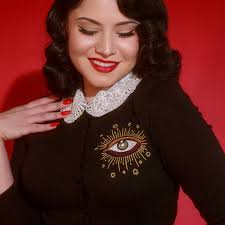 Wholesale Third Eye Cardigan in Black for your store