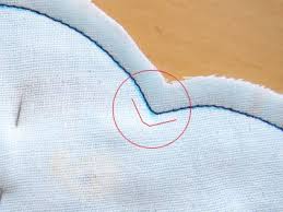 花びらスタイの花びらを綺麗に縫うコツについて うろこのあれこれハンドメイド スタイ 手作り 生地 縫う