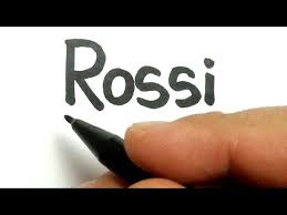 Cara menggambar motor gp di kertas. Spesial Moto Gp Cara Menggambar Kata Rossi Menjadi Valentino Rossi Dari Moto Gp Youtube