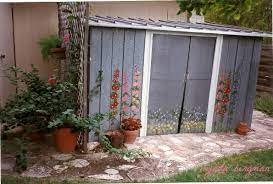 Common Ground Painted Garden Shed Painted Garden Sheds Shed Makeover Most Beautiful Gardens