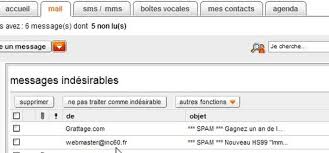 Pour laisser un message sur. Messagerie Orange Qui Met En Spam Des Bons Messages Message De Alain Velati Ferme