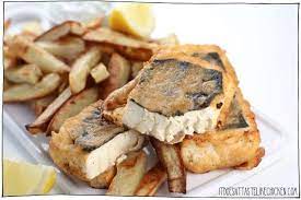 Tofish And Chips Vegan Fish And Chips Recipe Vegan Fish Vegan Fish And Chips Fish Batter Recipe