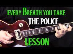 How To Play Every You Every Me On Guitar How To Play Every Breath You Take By The Police Electric Guitar Lesson Yo Guitar Lessons Tutorials Electric Guitar Lessons Basic Guitar Lessons