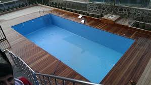 Liner Pvc Mebran Kaplamali Yuzme Havuzu Imalati Yuzme Havuzlari Havuz Yuzme
