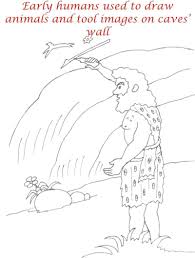 Anatomical heart coloring pages ebcs e867b92d70e3. Early Humans Printable Coloring Page For Kids 17