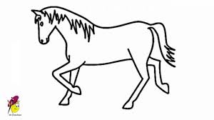 Most of our tutorials have 6 steps, but this one, just like the rose drawing tutorial, required a bit more steps to make the. 10 A Drawing Of A Horse Easy Horse Drawing Horse Drawings Pictures To Draw