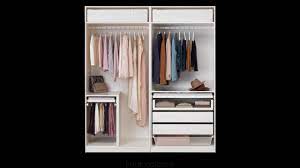 Ikea clothing rack may become a base for creating a makeshift closet. Design Your Own Pax Wardrobe Youtube