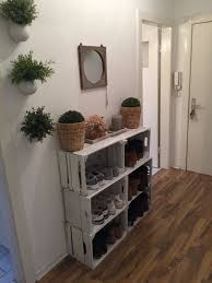 Diy Schuhschrank Fur Den Flur Einfach Gunstig Regal Dekor Wohnung Schuhschrank