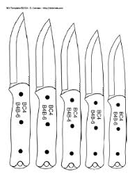 Bushcraft Template My Next Project Great Website With Tons Of Free Templates Alec G Knife Patterns Knife Template Bushcraft Knives