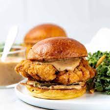 Fried Chicken Sandwich The Flavor Bender