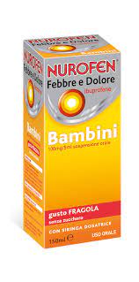 Nurofen febbre e dolore bambini sospensione orale. Nurofen Febbre Dolore Bambini 100 Mg 5 Ml Fragola A 9 38 Su Farmacia Pasquino
