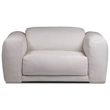 Just grab a throw blanket and cozy up to its warmth. American Leather Malibu Contemporary Oversized Chair With Wide Seat And Adjustable Height Back Cushion Williams Kay Chair A Half