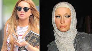 Many have publicly, and perhaps prematurely, welcomed the actress with. Lindsay Lohan Joins Paris Hilton In Islam Daily Squib
