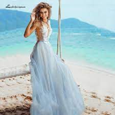 We both absolutely love photographing weddings, and being on the beach so why not combine the two! Lakshmigown Sexy Blue Beach Wedding Dress Boho Vestidos De Novia 2019 Mariage Bridal Dress V Neck Backless Wedding Gowns Wedding Dresses Aliexpress