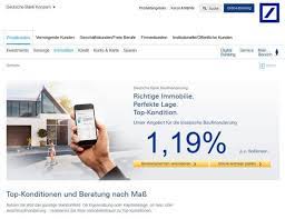 Diese kondition erhalten mindestens 2/3 der kunden bei abschluss einer deutsche bank baufinanzierung. Deutsche Bank Baufinanzierung Test Vergleich Erfahrungen