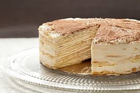 Mille Crepe Tiramisu Birthday Cake Recette Recette Dessert Gateaux Et Desserts Recettes Sucrees