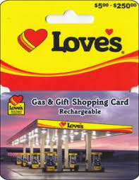We'll send your card in the mail. Gift Card Gas Station Love S Travel Centers United States Of America Love S Col Us Loves 001h