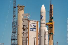 Ariane is a series of a european civilian expendable launch vehicles for space launch use. Watch Europe S Ariane 5 Rocket Launch On Its 100th Mission To Space The Verge