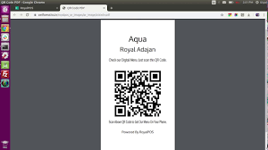 Diners can simply scan the qr code to load the menu in their devices to place orders. Royalpos Qr Code For Digital Menu Product List Youtube