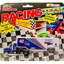 Check out our dale earnhardt jr diecast here at diecast depot, where nascar diecast is just a click or call away. Buy 1991 Racing Champions Nascar Racing Team Kyle Petty 42 Peak Perfromance Racing Team Transporter Die Cast Cab Trailer Door Open To Ramp