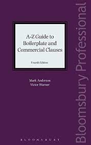 Download Pdf Az Guide To Boilerplate And Commercial Clauses Fourth Edition Free Epub Mobi Ebooks Book Recommendations Law Books Clause