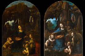 Madonna and child madonna and child. Side By Side Leonardo Da Vinci S Two Virgin Of The Rocks The Times
