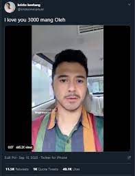 Makan Odading Mang Oleh Kocaknya Pria Ini Mendadak Berubah Jadi Iron Man
