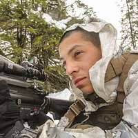 U.S. Army Spc. Damon Jacobson from A Company, 1st Battalion,