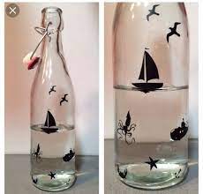 Pin By Archana Mishra On Reciclando Bottle Crafts Glass Bottle Crafts Hand Painted Bottles