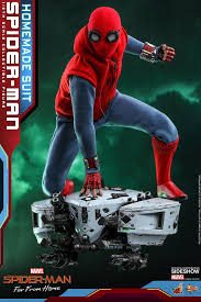 Produced by kevin feige, p.g.a. Hot Toys Spider Man Homemade Suit Far From Home 1 6th Scale Figure Comic Fortress