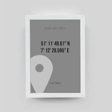 Personalisiertes Bild Home Sweet Home Gps Grau 321geschenke Geschenke Zum Richtfest Geschenke Zur Einweihung Geschenk Haus