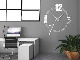 Grosse wand uhr fur modernes wohnzimmer wanduhren wohnzimmer wohnzimmeruhren wohnzimmer modern. Wandtattoos Als Grosse Wanduhren Moderne Uhren Mal Anders Wanduhren Wohnzimmer Wanduhren Modern Wanduhren