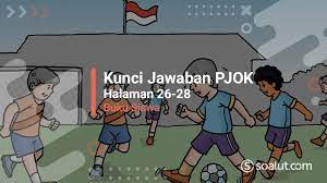 Gambar tersebut merupakan salah satu gerakan dalam 25. Lengkap Kunci Jawaban Pjok Kelas 4 Halaman 26 27 28 Evaluasi Pelajaran 1 Semester 1 Buku Siswa