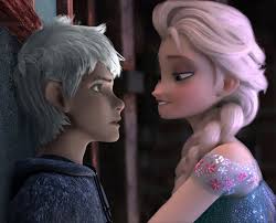 Biting Her Bottom Lip By Insanehoneybadger Jelsa Jack Frost And Elsa Jack Frost