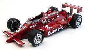 Replicarz R18030 March 86c 3 Budweiser Bobby Rahal Winner Indianapolis 500 1986 1 18th Scale Resin Model Car Budweiser Car Model Indy Cars