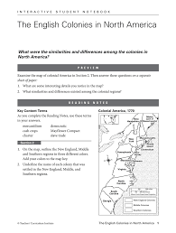 the english colonies in north america north america