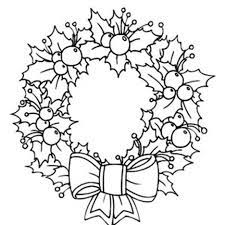 Free printable christmas ornaments coloring pages for kids of all ages. Christmas Wreath Coloring Pages Part 5