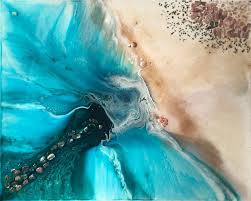 10 Of The Best Australian Resin Artists Bluethumb Seascape Artwork Art Drawings Beautiful Aerial Arts