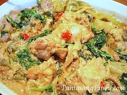 Ginataang Manok Recipe Recipe Ginataang Manok Recipe Chicken Recipes Filipino Recipes
