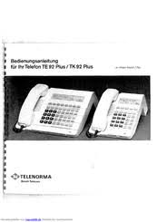 Zu unseren kunden zählen führende agenturen, handelsunternehmen, städte und kommunen und insbesondere. Telenorma Te 92 Plus Bedienungsanleitung Pdf Herunterladen Manualslib