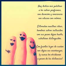 Pero jamás lo habría logrado sin tus enseñanzas,tú apoyo y tú entrega, la cual me llevó a ser lo que soy hoy en día. Una Poesia Al Dia Del Maestro De 3 Estofas Y 4 Versos Brainly Lat