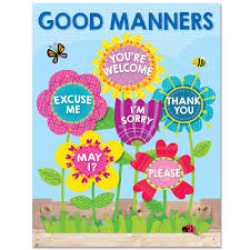Garden Of Good Manners Chart Creative Teaching Press