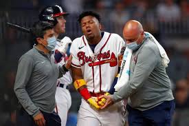 But he was available to. Braves Ronald Acuna Jr Day To Day With Hand Injury After Exiting Vs Phillies The Athletic